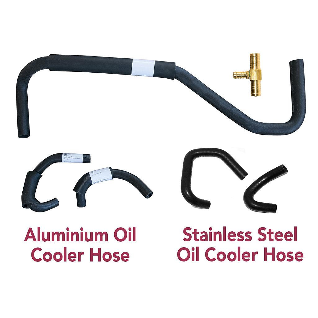 YD25 D40 R51 HEATER OIL COOLER HOSES FOR ALUMINIUM OR STAINLESS STEEL SYSTEM